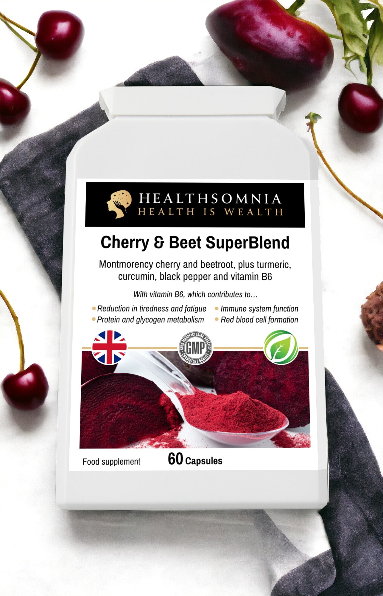 Cherry & Beet SuperBlend - Vegan - 4500mg