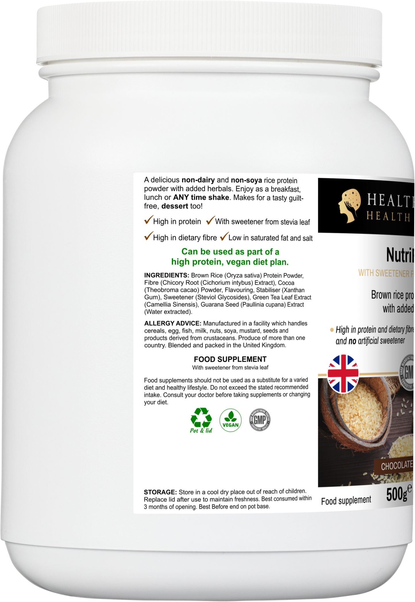 NutriRice - Rice Protein Powder