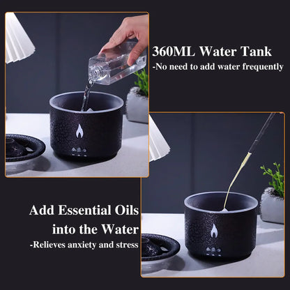 Volcano Flame Air Humidifier