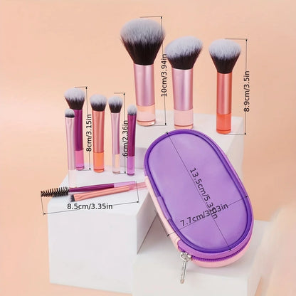 10pcs Makeup Brush Set