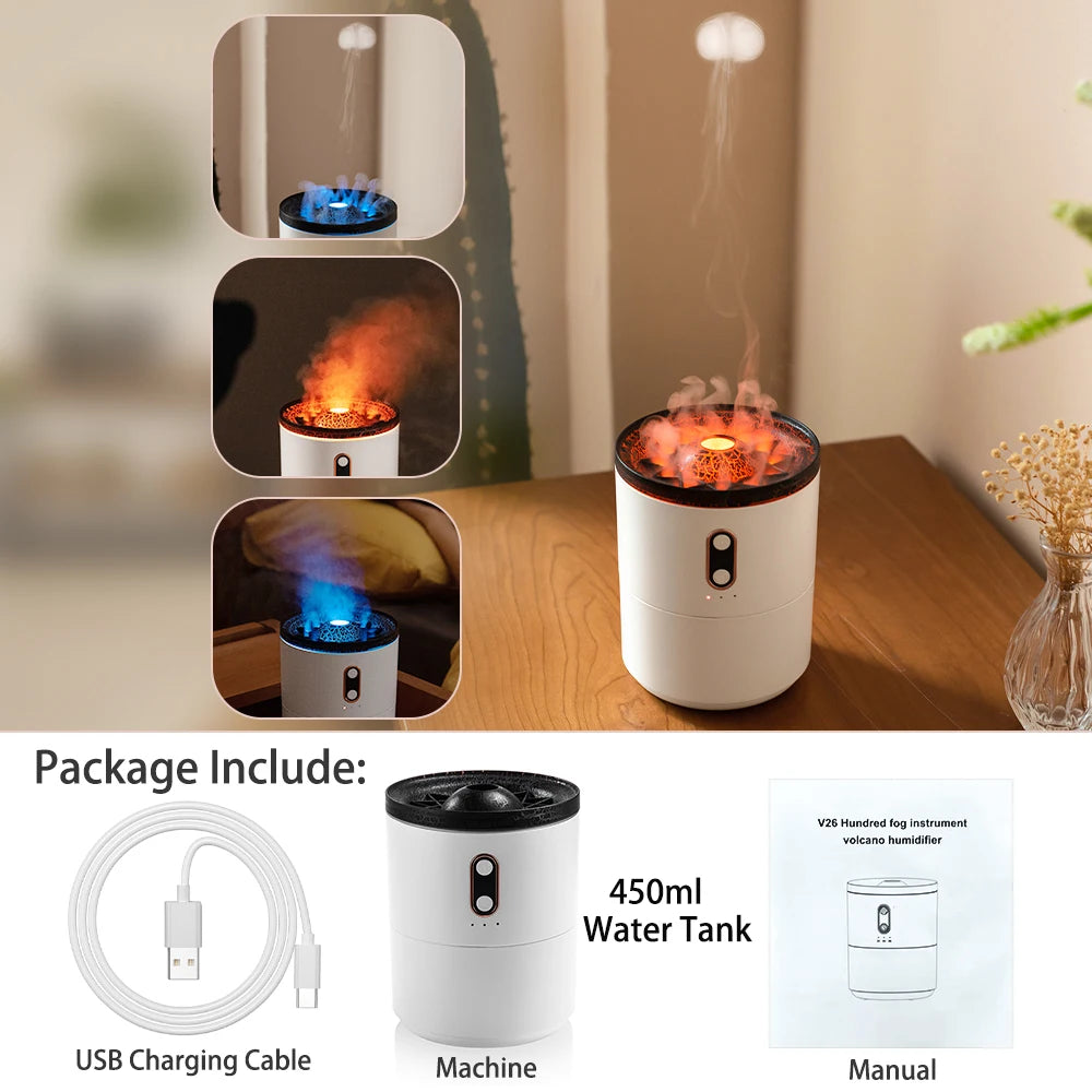 Volcano Flame Air Humidifier